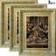 Cadre photo 3 pièces 11 po x 14 po doré antique pour décoration de bureau-1087680073-1087680077-1087680078