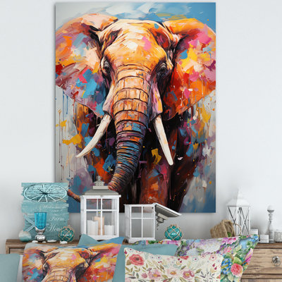 Tales of the Colorful Elephant Pack sur toile