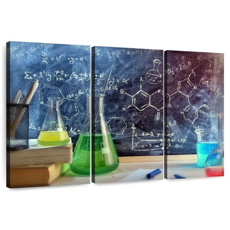 Keiri Chemistry Lesson, 28" H x 45" W