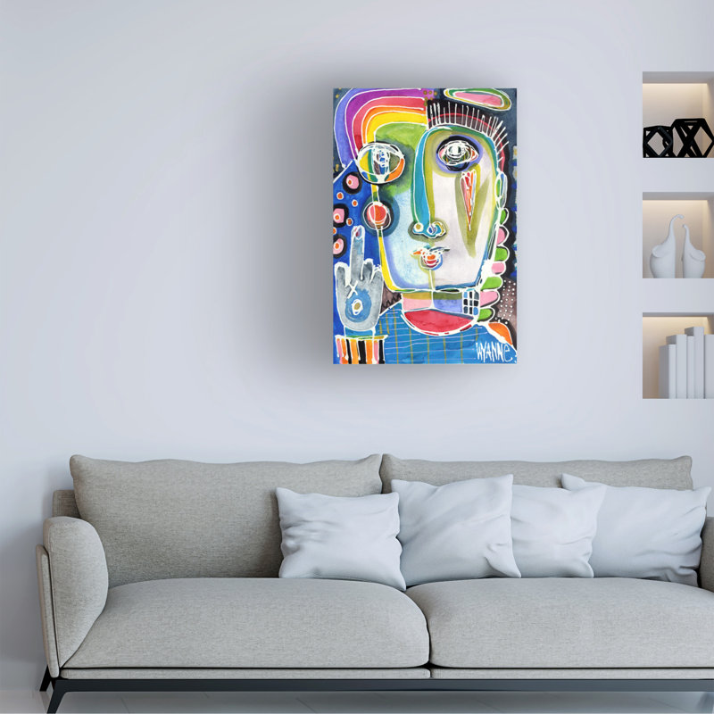 Art mural sur toile tendue - Wyanne «Parfois, vous avez à dire, oubliez ce produit», décoration murale pour le salon, la chambre à coucher ou le bureau - 22 x 32