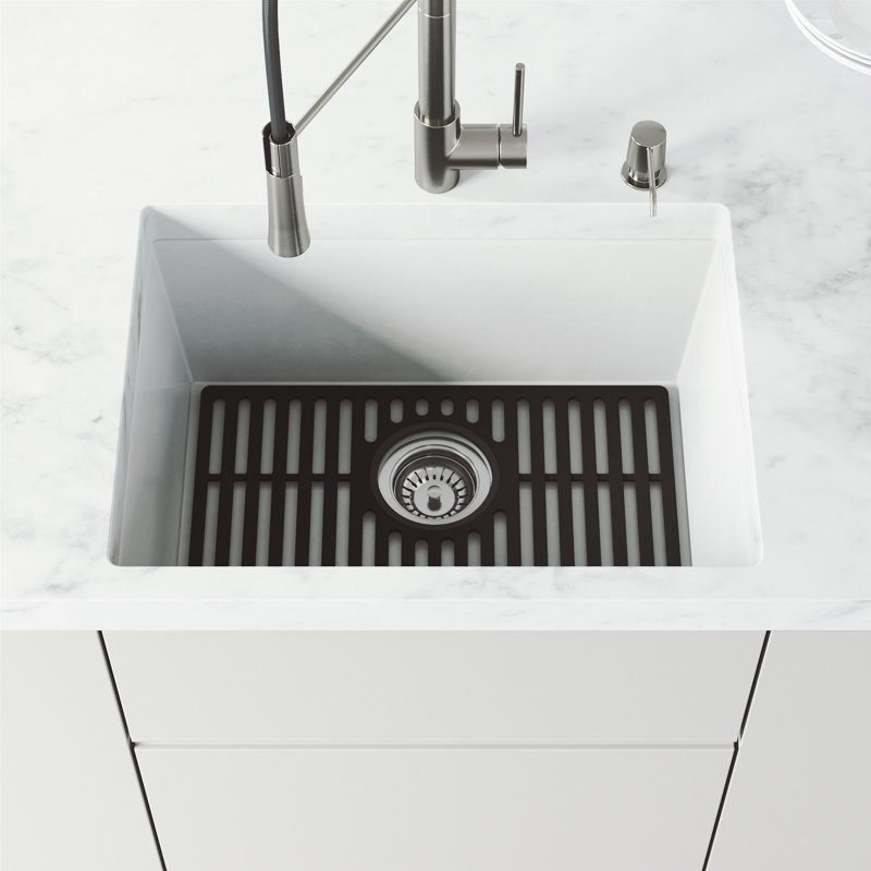 Silicone Grid Sink Grid, Matte Black