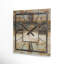 Horloge murale carré en panneau de bois de style campagnard Weston-1027976093