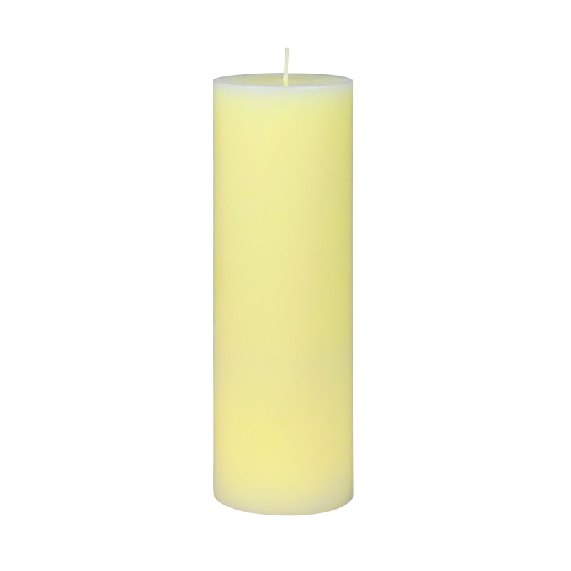 Unscented Pillar Candle, 3" H x 3" Diameter, Set of 12