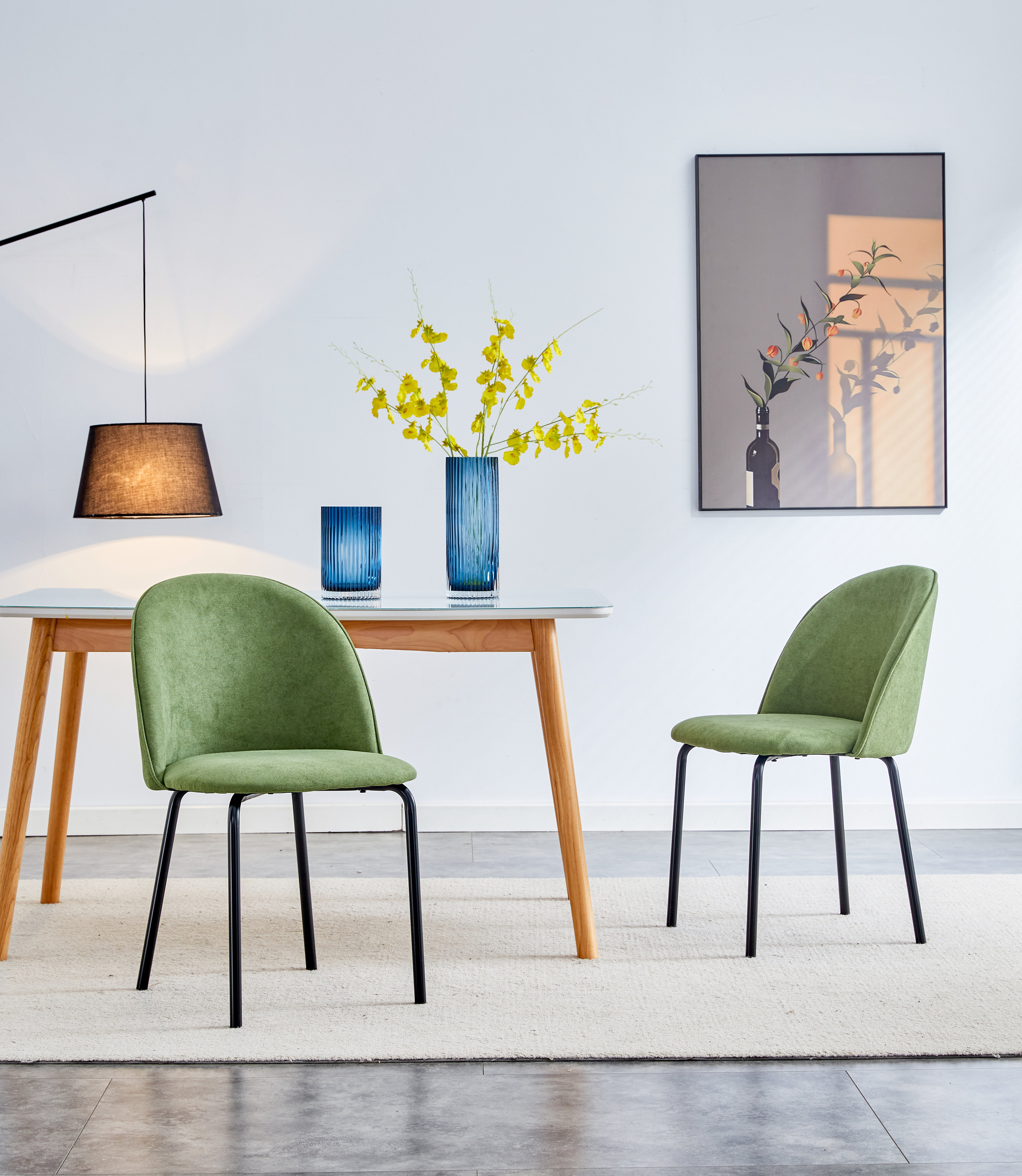 George Oliver Aditya Square 31.5'' L x 31.5'' W Dining Set | Wayfair
