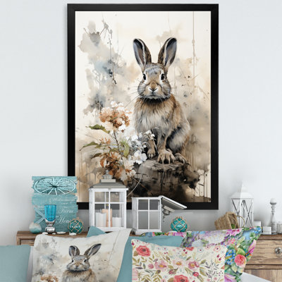Aveana " Asian Art Rabbit Sumi II "