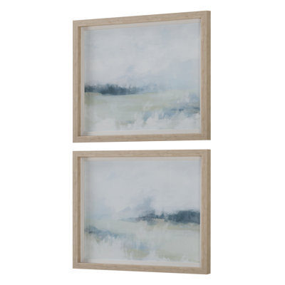 Orren Ellis Breezy Vista Framed Prints, S/2