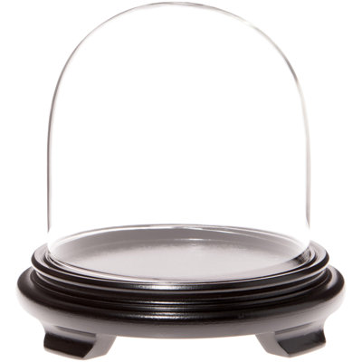 Keiarra 5.5" x 5.5" Glass Display Dome Cloche