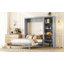 Lit escamotable mural avec tablettes Murphy