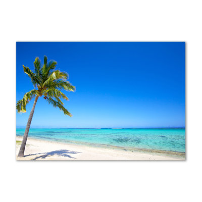 Tropical Beach - Wrapped Canvas Print