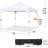 10x10 Pop Up Canopy Tent with Vent Instant Sun Shelter Canopy with Wheeled Bag-112470601