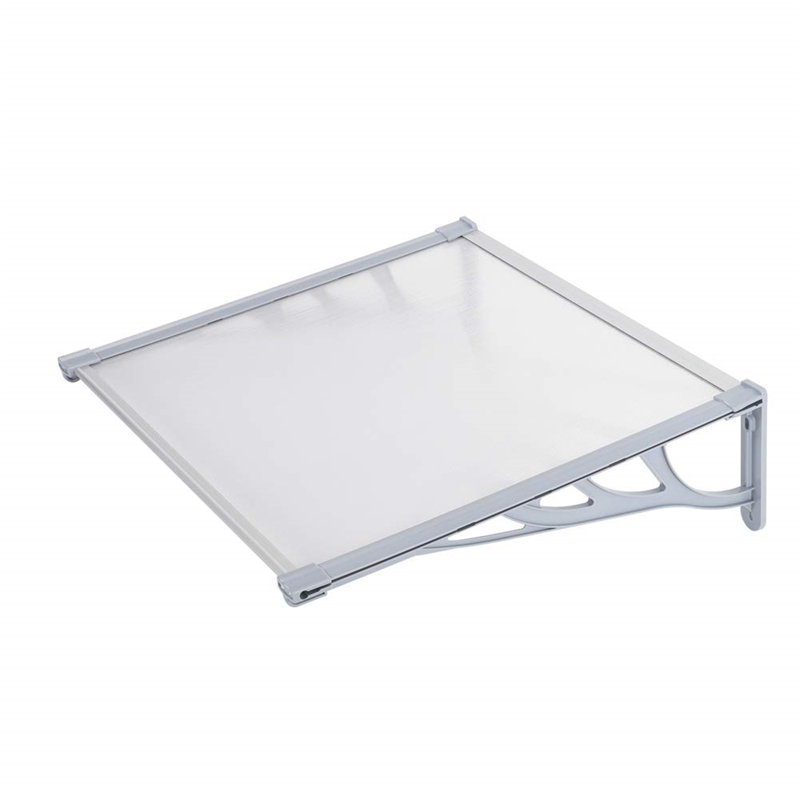 Caladoc 1m W x D 1m D Retractable Door Canopy, 28" H x 120" D x 100" W, Grey