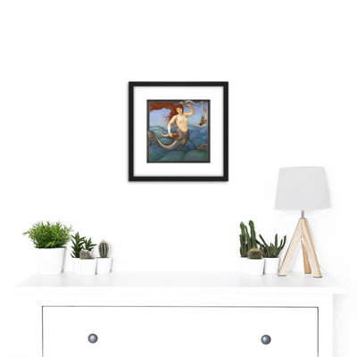 Burne Jones Sea Nymph Mermaid Fish 1 Piece Single Picture Frame Painting