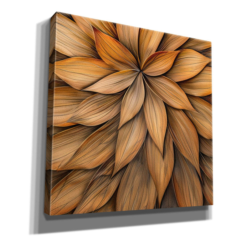 «Floral Wooden Whispers 2» par Andrea Haase, art mural