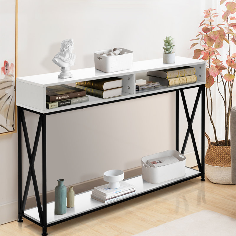 Ally 120cm Console Table, White