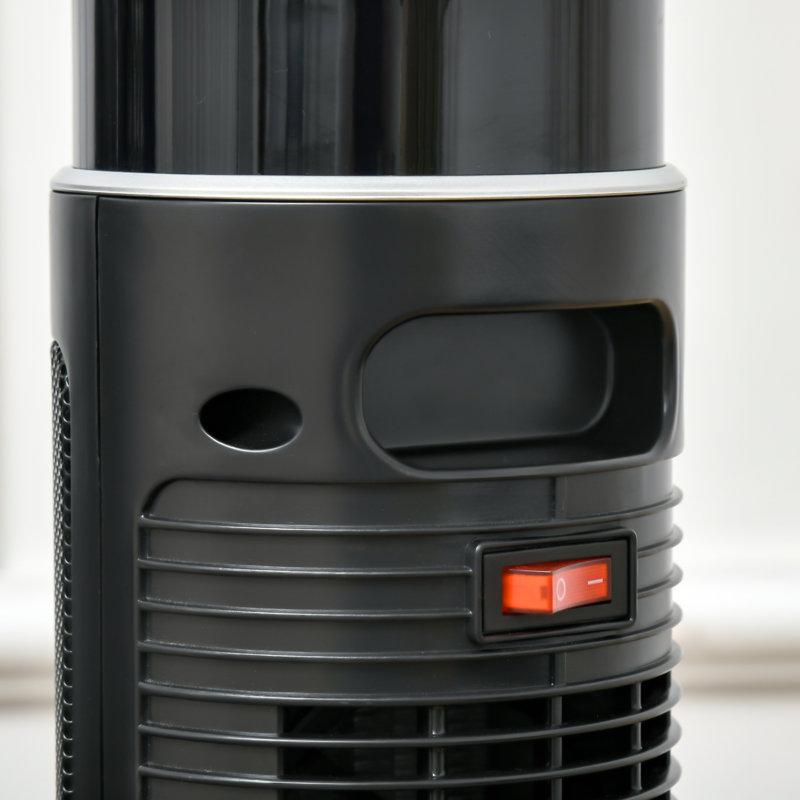 HOMCOM 1000W 3412 BTU Electric Tower Space Heater