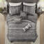 Ensembles de literie de luxe, courtepointe très grand en polyester avec style maison moderne