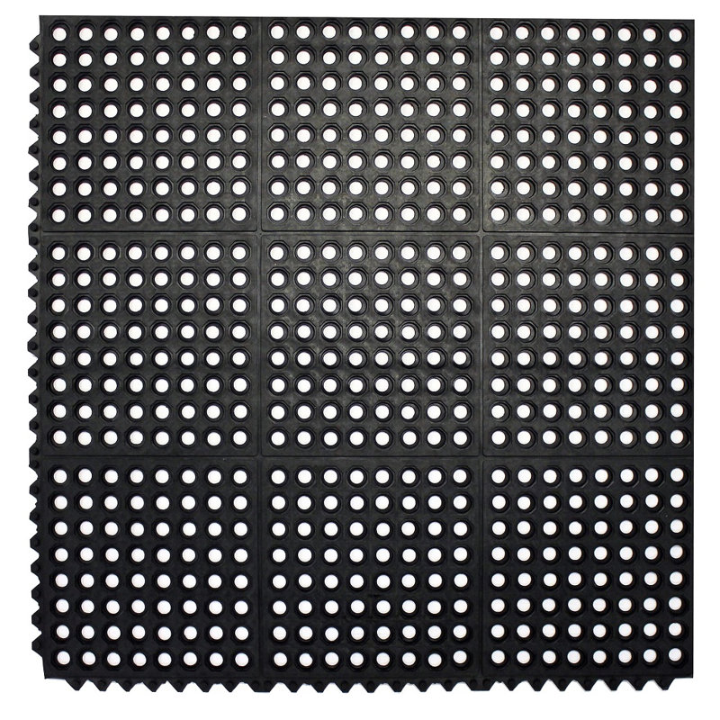 Rasco Polka Dots Water Resistant Non-Skid Kitchen Mat