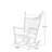 Solid Wood Rocking Chair