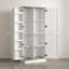 Grand garde-manger polyvalent avec beaucoup de rangement et tablettes réglables pour les espaces de cuisson organisés
