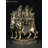 4 Inch Small Chamunda Devi Brass Statue