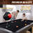 Billiards Blackstone 7.5 ft Pool Table with Cue Rack and Accessories