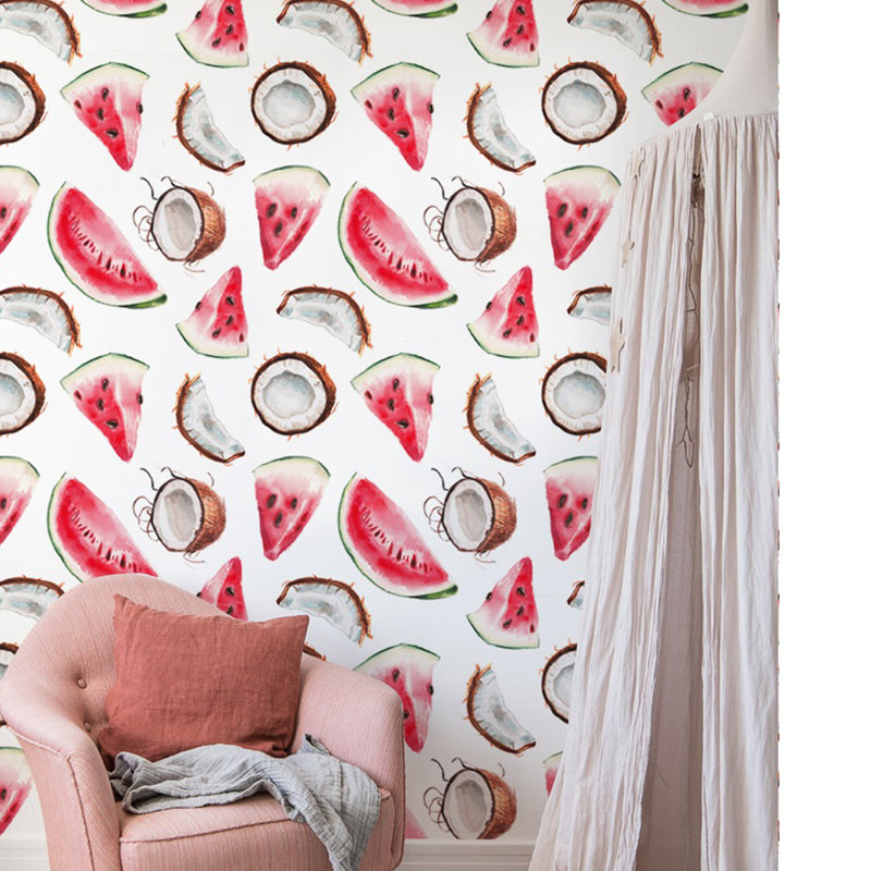Khenadi 2.5m x 2.5m Matte Mural, 250 x 250cm
