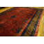Rich Red Color Big Size Antique Wool Pile Hand Knotted Deco Chinese Rug