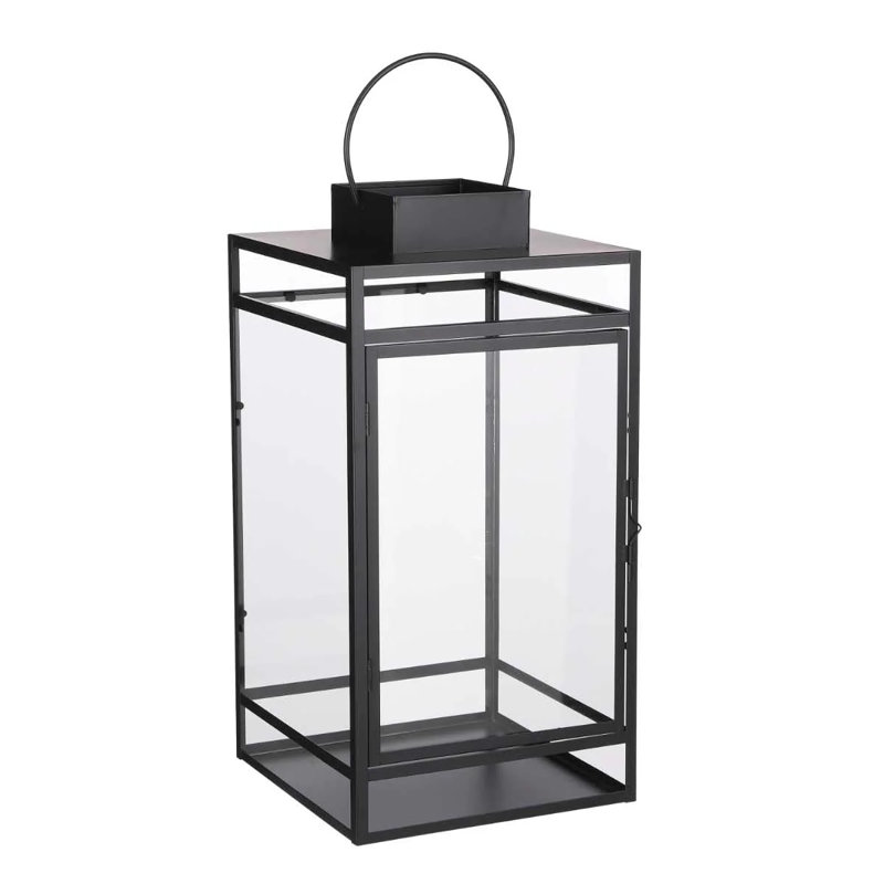 Glass Tabletop Lantern