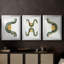 Analogous Arches I - Impression personnalisée de qualité supérieure avec cadre mat - 3 pièces-1054427918-1054427917