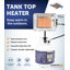 Chauffe-terrasse au propane Flame King