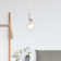 Wohoda H Type Track Lighting Pendant with E26 Socket Cord Adjustable 4 feet