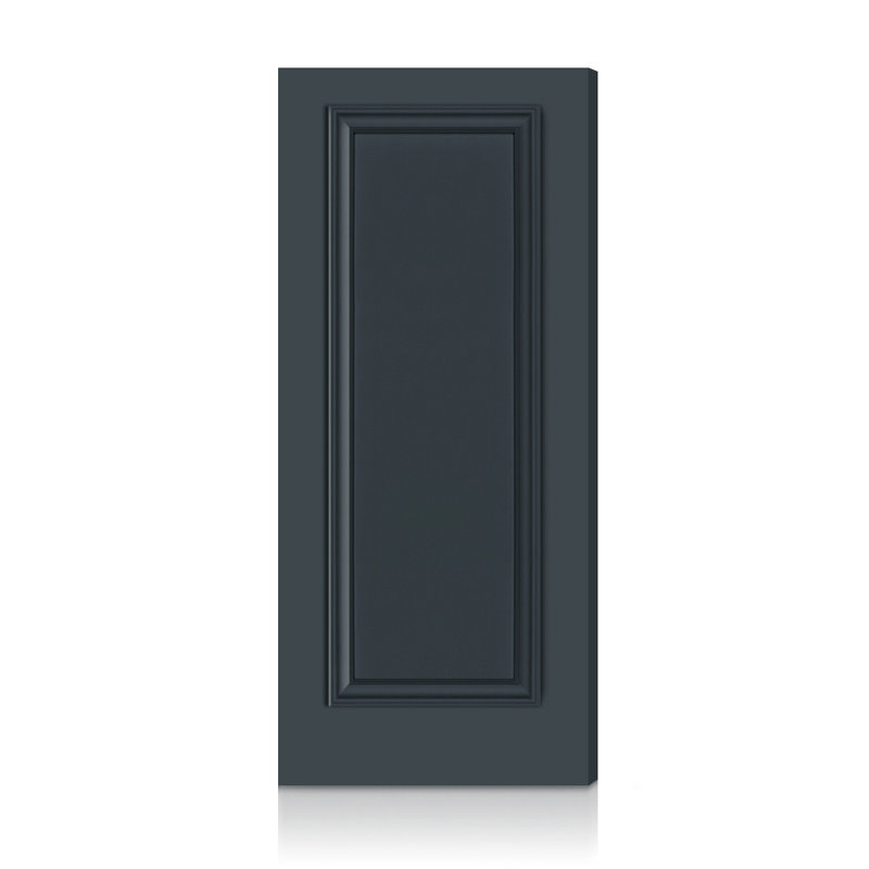Dalle de porte intérieure 1 panneau Palazzo, Gris anthracite, 96 x 30