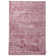 Handmade Flat-weave Rug Shine in Pink