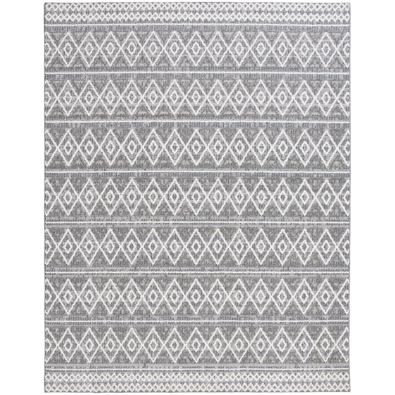 Enno 800 Performance Geometric Indoor/Outdoor Area Rug, Rectangle 8' x 10'