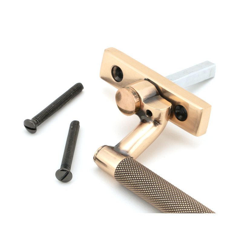 Aged Brass Brompton Espag, Polished Bronze, Right
