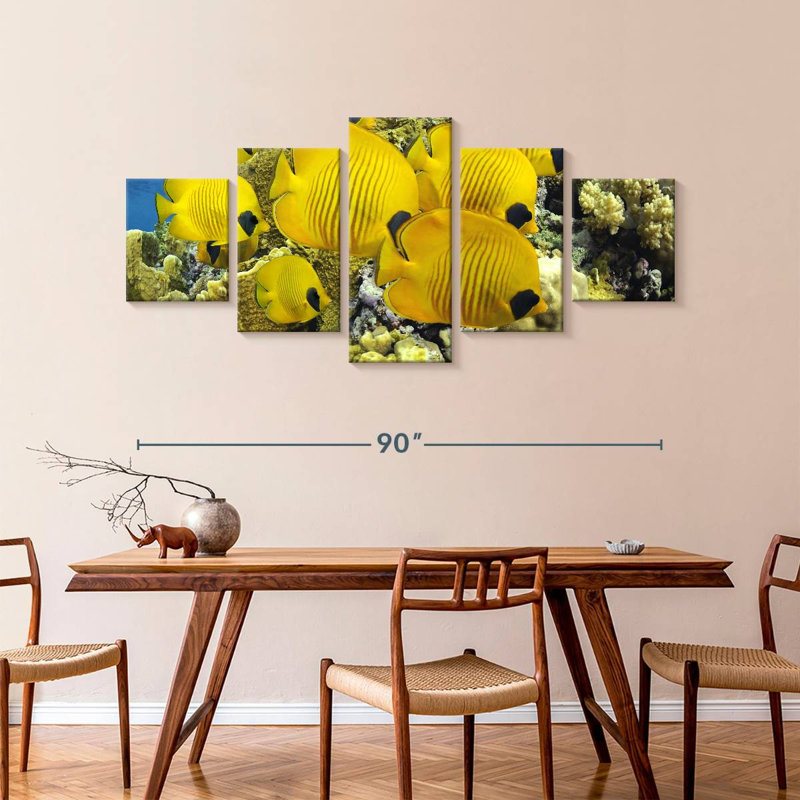 Fish, 42" H x 92" W
