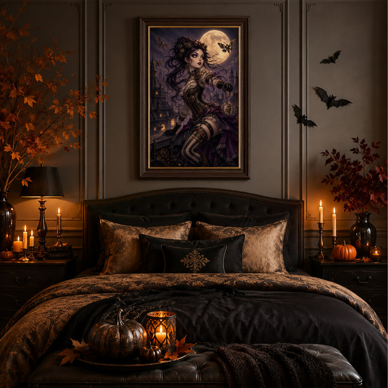 Art mural sur toile Steampunk, H 18 po x l 12 po