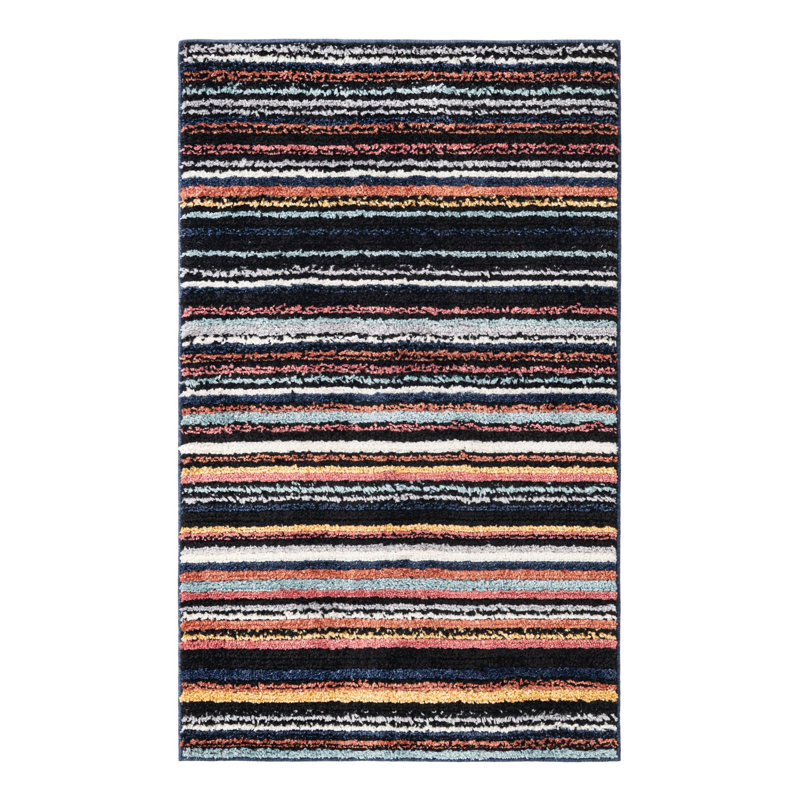 Prentice Striped Indoor Rug, Rectangle 3'3" x 5'3"