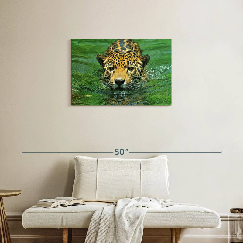 Brampt nageant Jaguar, H 20 po x l 30 po