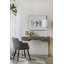 Lampe de table en marbre et or Krista 13 po x 13 po x 26 po