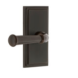 Grandeur Carré Plate Passage with Georgetown Lever