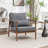 Rayn Solid Wood Upholstered Armchair-1500858711