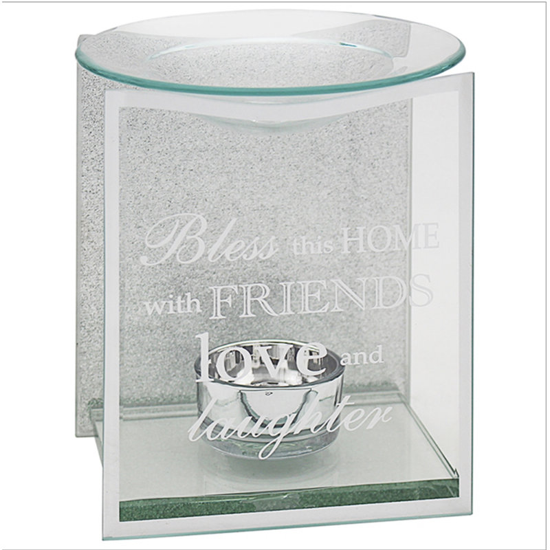 Glass Tabletop Tealight Holder