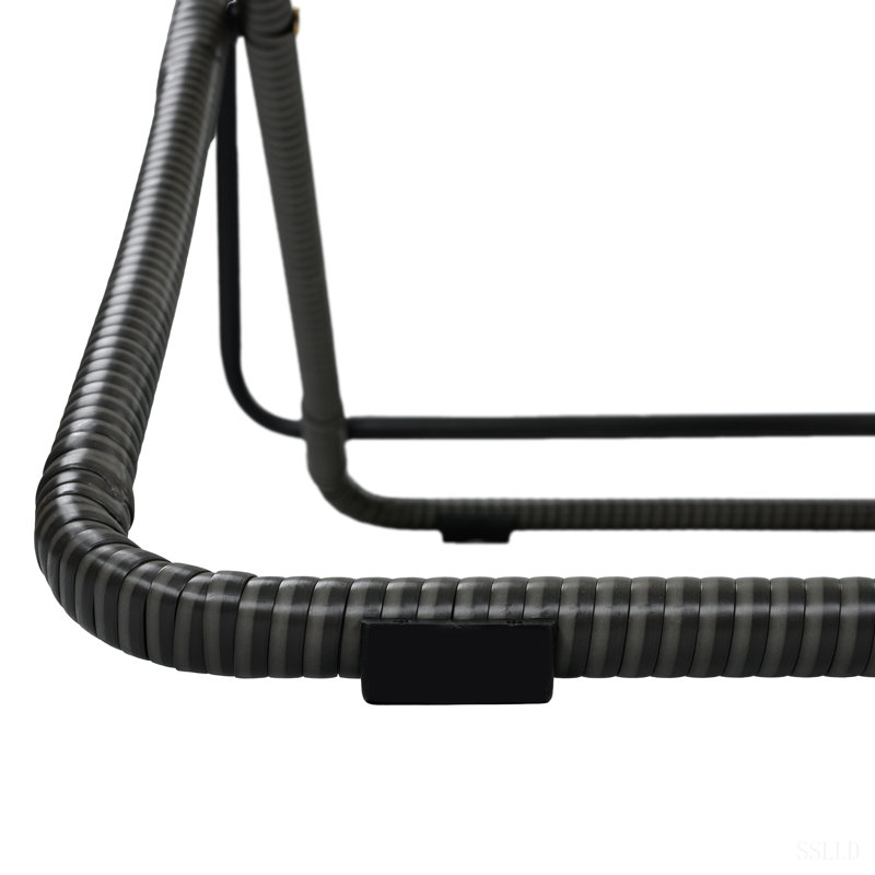 Chaise pliante d'extérieur 2 pièces, chaise de patio enveloppée de rotin avec dossier réglable, coussin épais et appui-tête détachable, pour la piscine, la plage, la cour, le camping et le camping