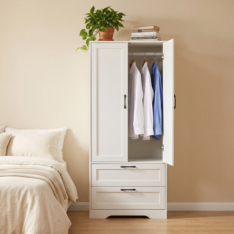2 Door Metal Wardrobe