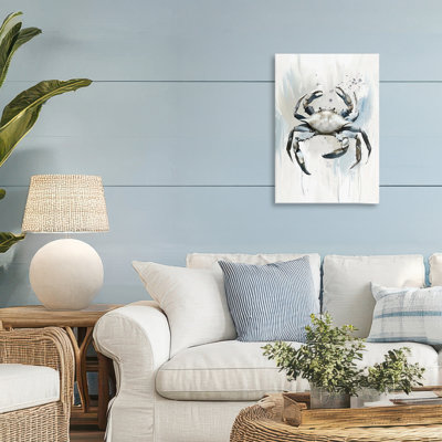 Royaume des crabes, toile par Ramona Murdock