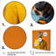 Zèbre jaune et orange assorti - art mural animal zèbre-1949334264-2045583943