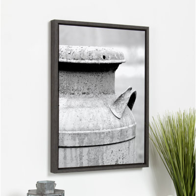 «Milk Can» par Jami Skarda, reproduction d'art sur toile encadrée