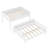 Full Over Full Solid Wood Bunk Bed with Shelves-1752525011-1752525010