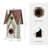 Strader Distressed Solid Wood Villa Decorative Outdoor Garden Birdhouse-1569988187